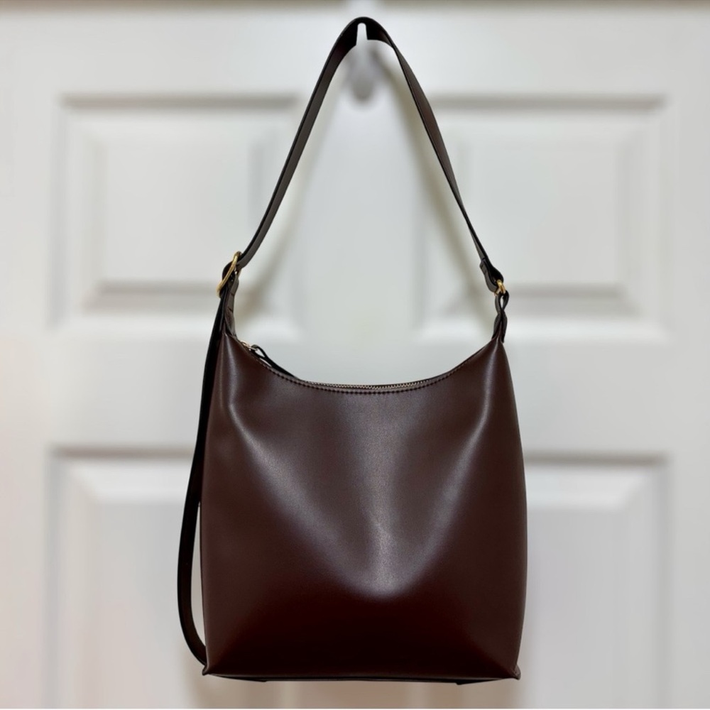 NEW, UNUSED Uniqlo 2-Way Shoulder Bag | Dark Brown | Excellent Condition